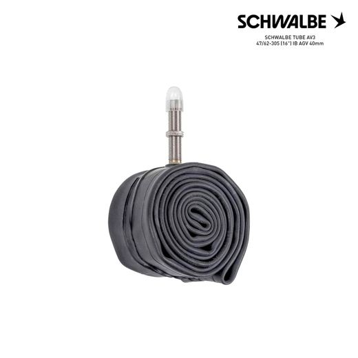SCHWALBE TUBE AV3 47/62-305 (16") IB AGV 40mm
