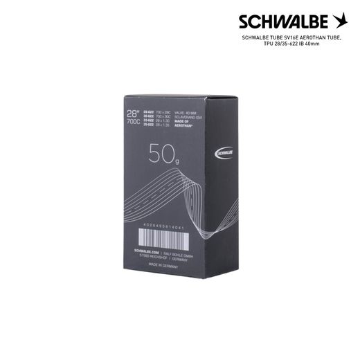 SCHWALBE TUBE SV16E AEROTHAN TUBE, TPU 28/35-622 IB 40mm