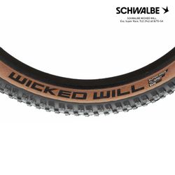 SCHWALBE WICKED WILL Evo, Super Race, TLE 29x2.40 B/TS-SK