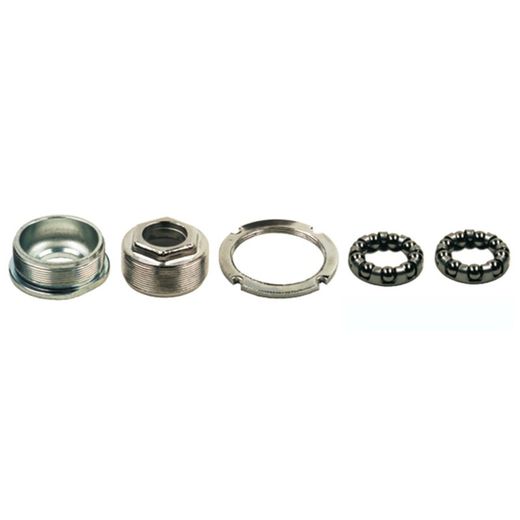Serie cazoletas pedalier rosca italiana 36 mm c/jaula de bolas