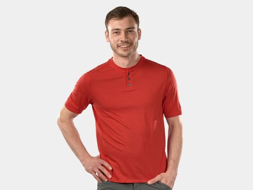 Shirt bontrager adventure henley x-large mars red