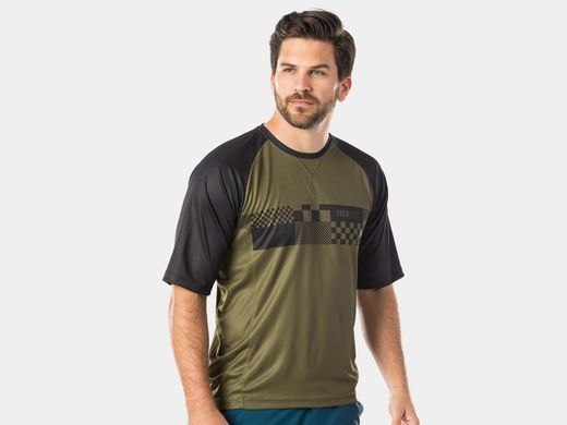 Camicia a dama verde oliva di bontrager rhythm tech tee