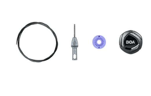 Pièce de chaussure bontrager boa ip1 kit blanc gauche