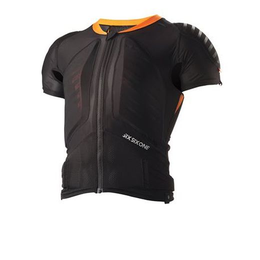 Si-proteccion peto evo compresion jacket m/corta negro xl
