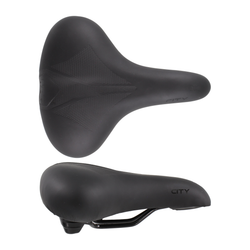 Saddle CITY BIG - black