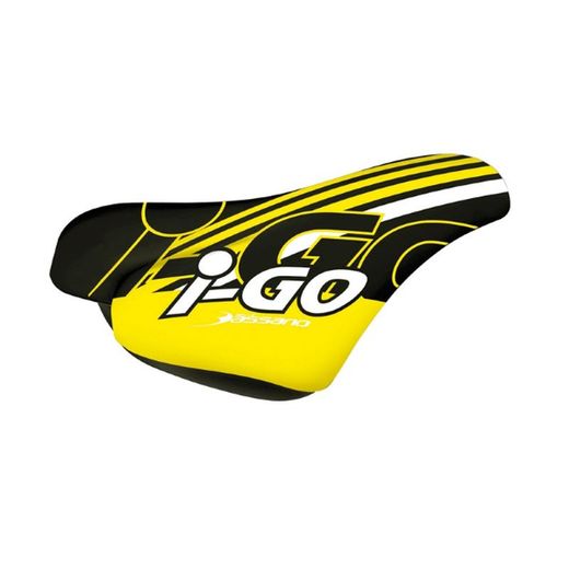 Sillin para ninos, model i-go. Color negro y amarillo.