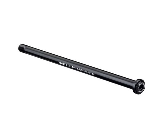 Skewer bontrager thru 12 x 165mm axle length black rear