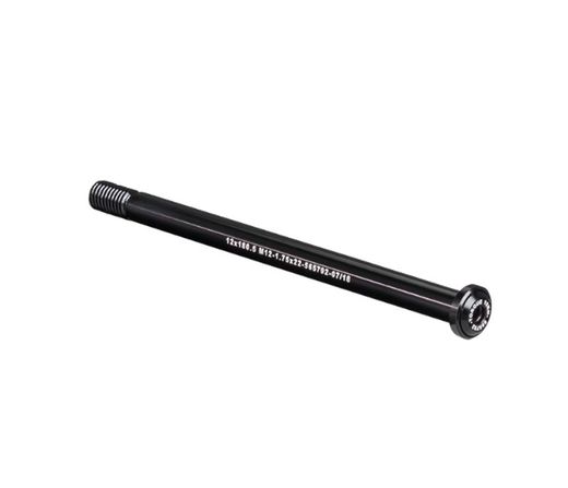 Skewer bontrager thru 12 x 165mm axle length black rear