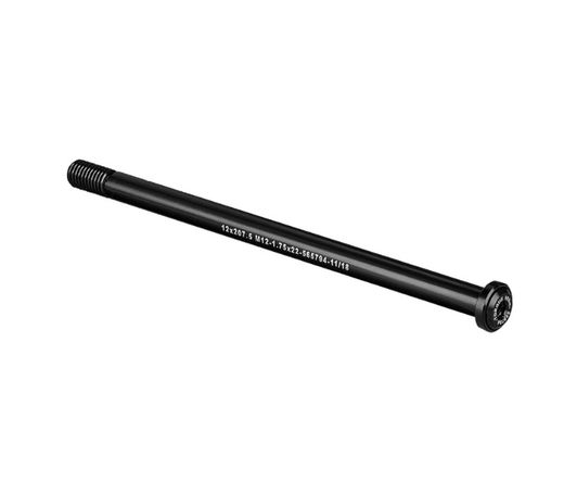 Skewer bontrager thru 12 x 165mm axle length black rear