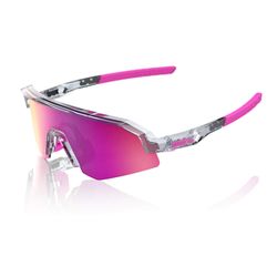 SLENDALE XS - Polished Translucent Grey - Purple Multilayer Mirror