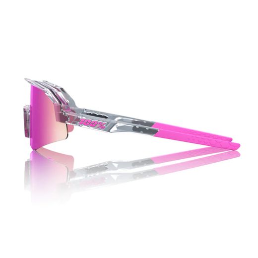 SLENDALE XS - Polished Translucent Grey - Purple Multilayer Mirror