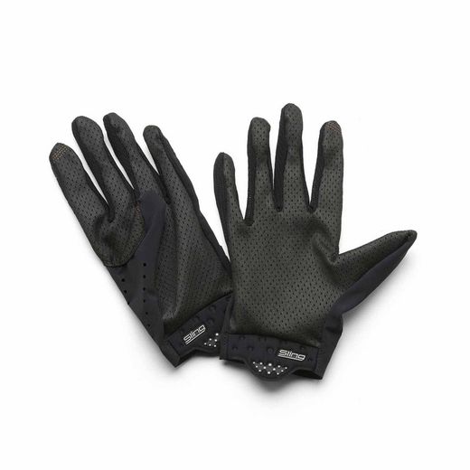 Gants à bandoulière 100 % noirs