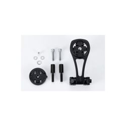 Soporte de aluminio ligero BBB "StemMount", para potencia, compatible con Garmin y Wahoo