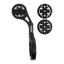 SOPORTE para computadora de bicicleta para manillar - Compatible con Garmin/Bryton/Wahoo, color negro