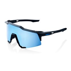 SPEEDCRAFT - Matte Black - HiPER Blue Multilayer Mirror Lens
