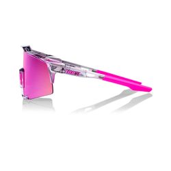 SPEEDCRAFT - Polished Translucent Grey - Purple Multilayer Mirror Lens