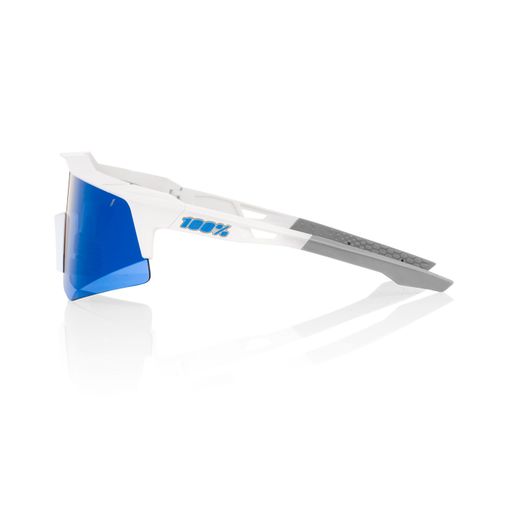 SPEEDCRAFT XS - Matte White - Blue Multilayer Mirror Lens