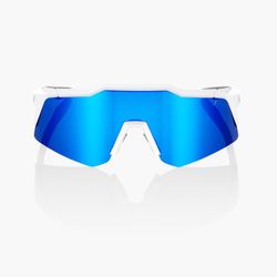 SPEEDCRAFT XS - Matte White - Blue Multilayer Mirror Lens
