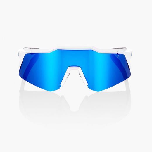 SPEEDCRAFT XS - Matte White - Blue Multilayer Mirror Lens