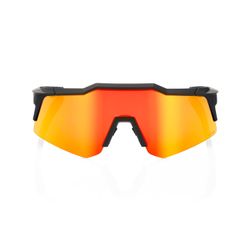 SPEEDCRAFT XS - Soft Tact Black - HiPER Red Multilayer Mirror Lens