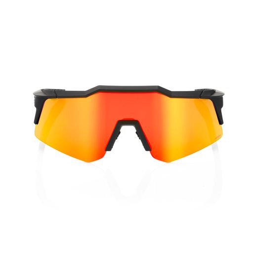 SPEEDCRAFT XS - Soft Tact Black - HiPER Red Multilayer Mirror Lens