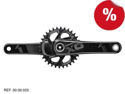 Sram biela x01 bb30 175 blk x-sync direct mount plato 32**