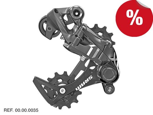 Sram cambio x01dh 10v type 2.1 c. Short blk **
