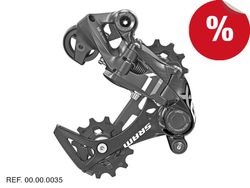 Sram cambio x01dh 10v type 2.1 c. Media blk**