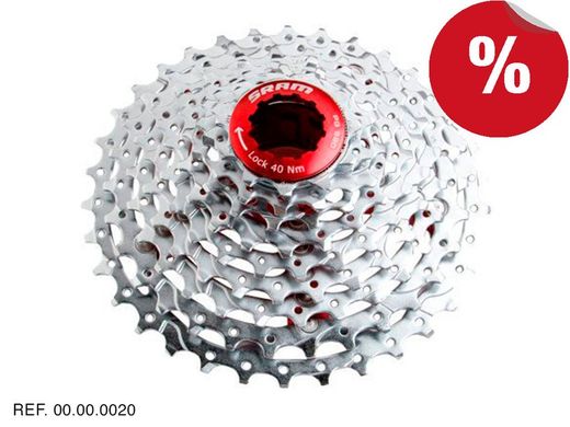 Srm cassette pg-990 11-34 9v redwin**