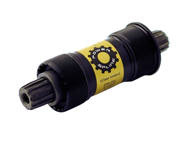 Boîtier de pédalier srm power spline 113x68e 73 cuvettes en