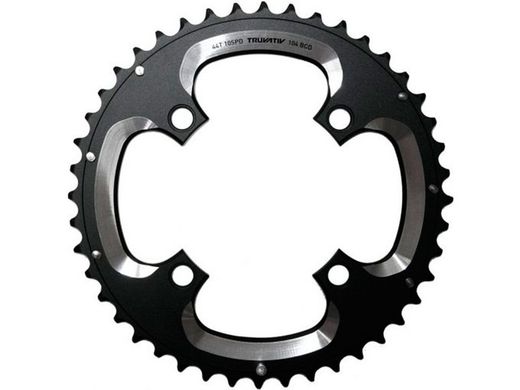 Srm plato mtb negro 44 dientes (3x10 gxp) 104bcd**