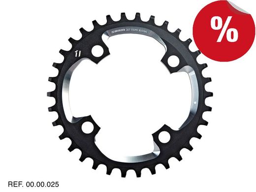 Sram Plato Mtb X01/X01Dh/X1 34T 11V 94Bcd Blk/Slv**