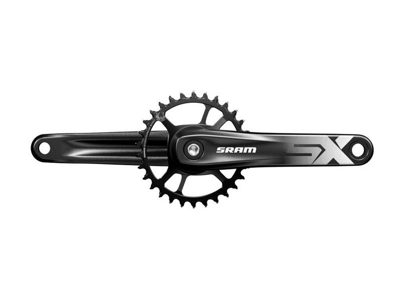 SRM BIELA SX EAGLE POWERSPLINE 165 BLK DM 32D — onVeló cycling