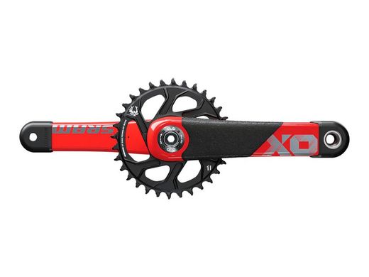 Srm connecting rod x01 alldh dub83 165 red dm 34d (b1)