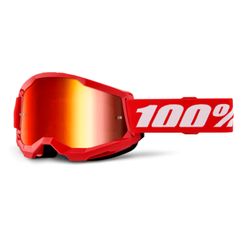 STRATA 2 Goggle Red - Mirror Red Lens