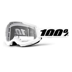 STRATA 2 Goggle White - Clear Lens