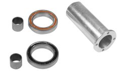 Suspension part fisher cake pivot assembly