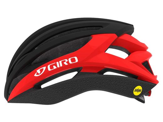 Casco giro syntax mips matte black/red m