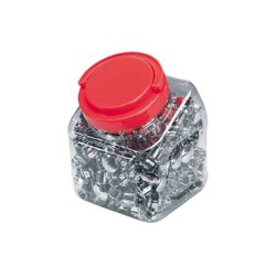 Tapas de manillar BBB "CandyBox", plata (250uds.)