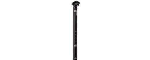 Tija de sillín bontrager elite 31,6 x 400 mm 15 mm negro