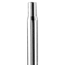 Tige de selle TYPE BOUGIE ALUMINIUM - 27,2 x 300 mm, argent