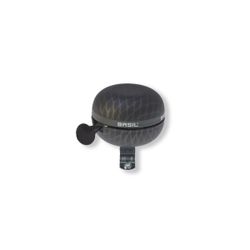 Timbre BASIL "BELL", 60mm, negro metálico
