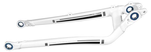 Tirante de cuadro Trek Fuel EX 7 2013. Vaina. Blanco cristal/Negro