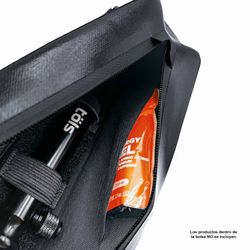 TÖLS TOP TUBE BAG AINA BLACK