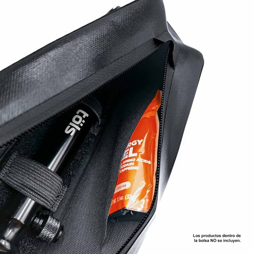 TÖLS TOP TUBE BAG AINA BLACK