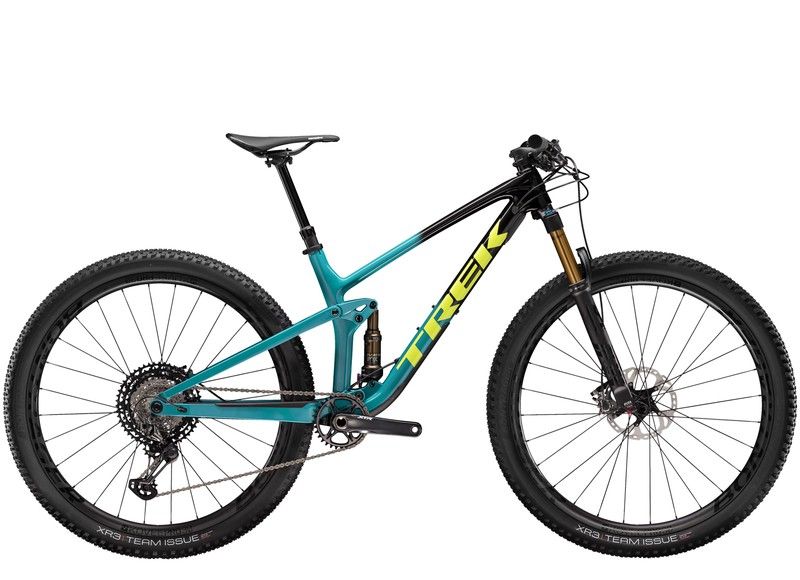 Fuel 9.9 XTR M Trek Black to Teal Fade 