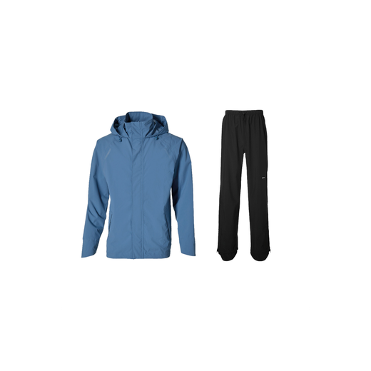 Traje de lluvia "Hoga" unisex, Azul horizonte, S