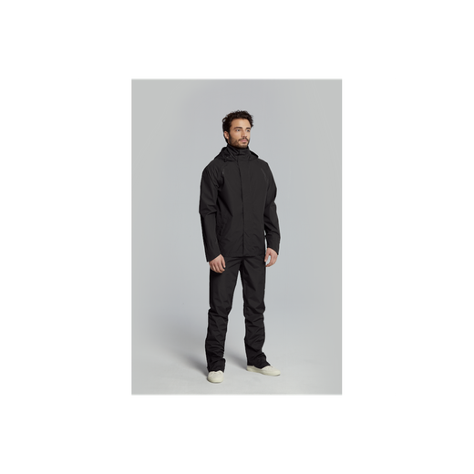 Traje de lluvia "Hoga" unisex, Negro, M