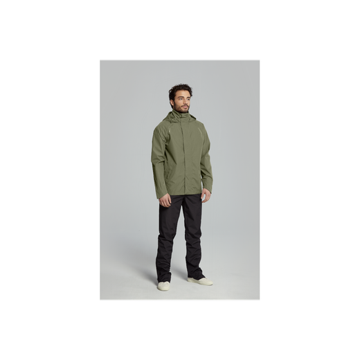Traje de lluvia "Hoga" unisex, Verde oliva, L