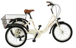 TRICICLO 20" 6V STEEL BEIGE …..### ENVIO DESDE ITALIA PREVIO MONTAJE